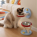 Comedouro Elevado 2 em 1 para Gatos
