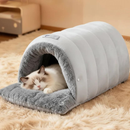 Toquinha Acolchoada com Pelúcia para Gatos