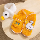 Colete de Pelúcia Bordado para Gatos