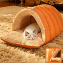 Toquinha Acolchoada com Pelúcia para Gatos