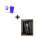 Kit Carimbo de Patas para Pets