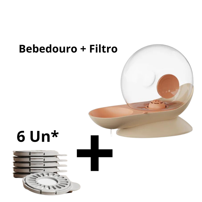 Bebedouro Caracol 2.8L para Gatos