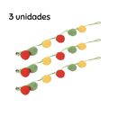 Brinquedo Frutinhas com Catnip para Gatos