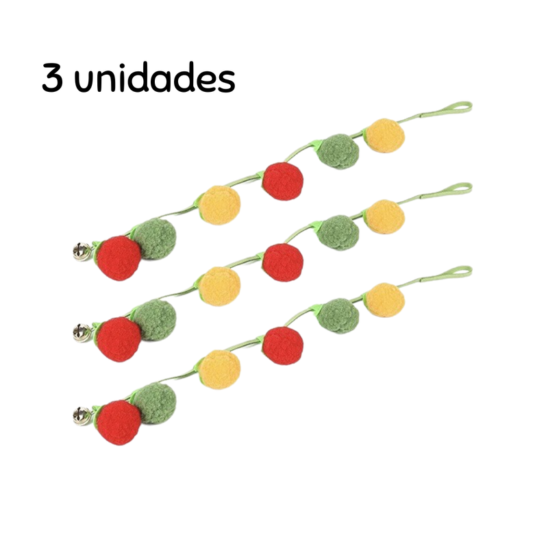 Brinquedo Frutinhas com Catnip para Gatos