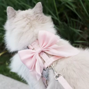 Peitoral Lacinho com Guia para Gatos