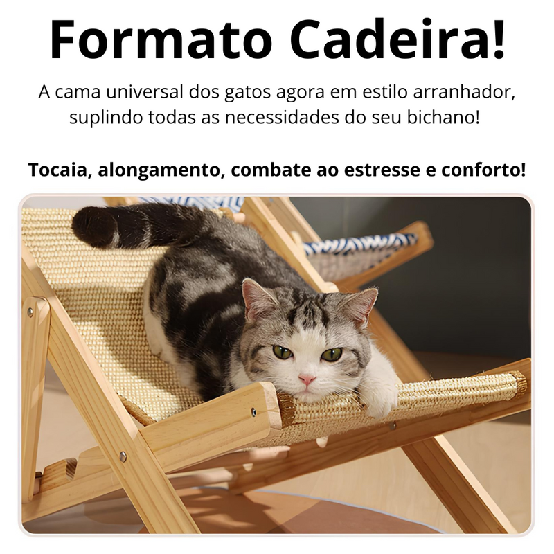 Cadeira Arranhador para Gatos