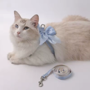 Peitoral Lacinho com Guia para Gatos