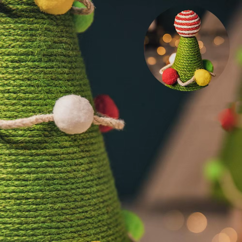 Árvore de Natal Arranhável para Gatos