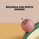 Brinquedo Arranhador Interativo com Bolinhas para Gatos