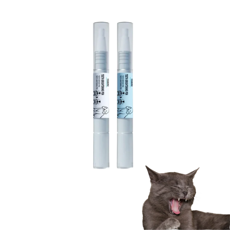 Kit de Canetas com Gel Clareador Dental para Pets