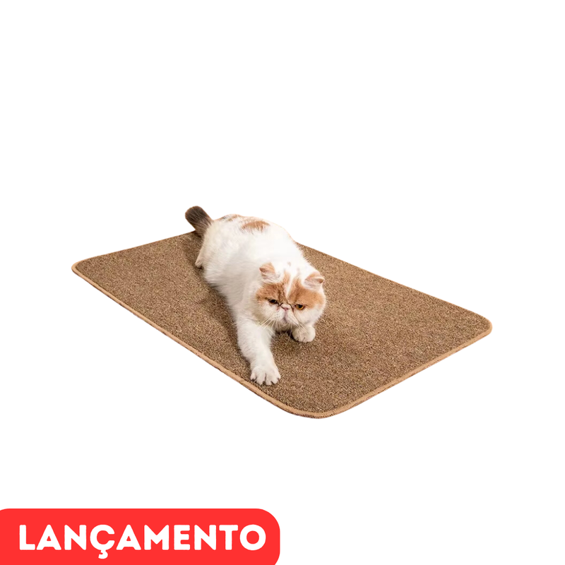 Tapete Arranhável de Sisal para Gatos