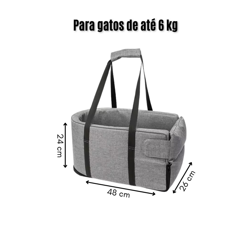 Cadeirinha de Viagem Portátil para Gatos