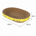 Arranhador Oval de Papelão para Gatos