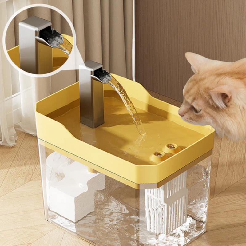 Bebedouro com Fonte Automática para Gatos