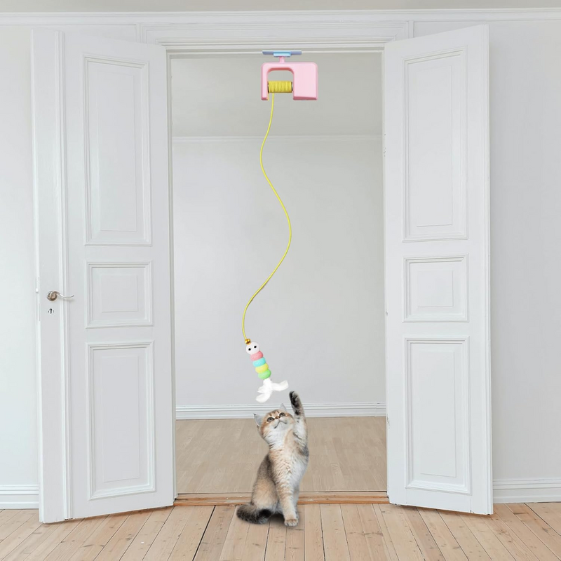 Brinquedo Elétrico Adesivo para Gatos