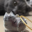 Chaveiro de Acrílico para Pelos de Gatos