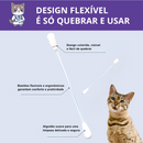 Cotonetes Úmidos para Limpeza de Gatos