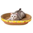 Arranhador Oval de Papelão para Gatos