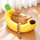 Caminha Banana de Pelúcia para Gatos