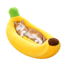 Caminha Banana de Pelúcia para Gatos