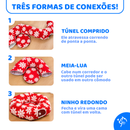 Cama Túnel de Natal para Gatos