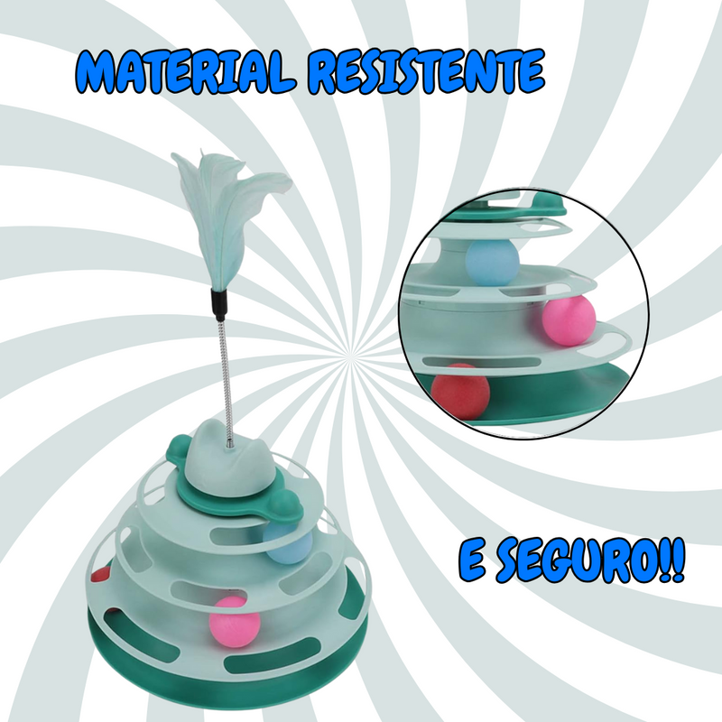 Brinquedo Plataforma Interativa para Gatos