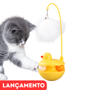 Brinquedo Patinho com Varinha e Bolinhas para Gatos