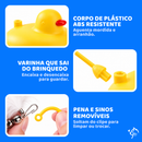 Brinquedo Patinho com Varinha e Bolinhas para Gatos