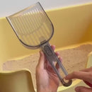 Pá com Alça Retrátil para Areia de Gato