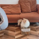 Casinha Felpuda de Pelúcia para Gatos