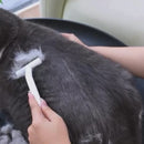 Escova de Aço Removedora de Pelos de Gatos