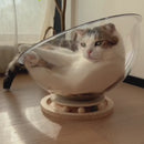 Cápsula de Descanso Interativa para Gatos