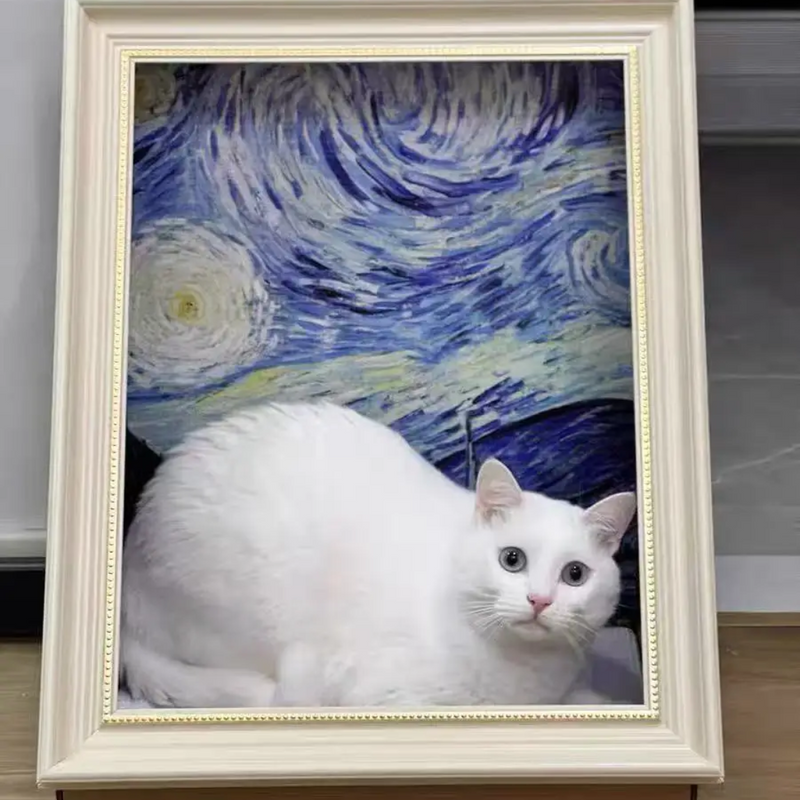 Quadro Decorativo Arranhável para Gatos