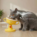 Tigela Inclinável de Cerâmica para Gatos