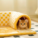 Caminha Interativa com Túnel para Gatos