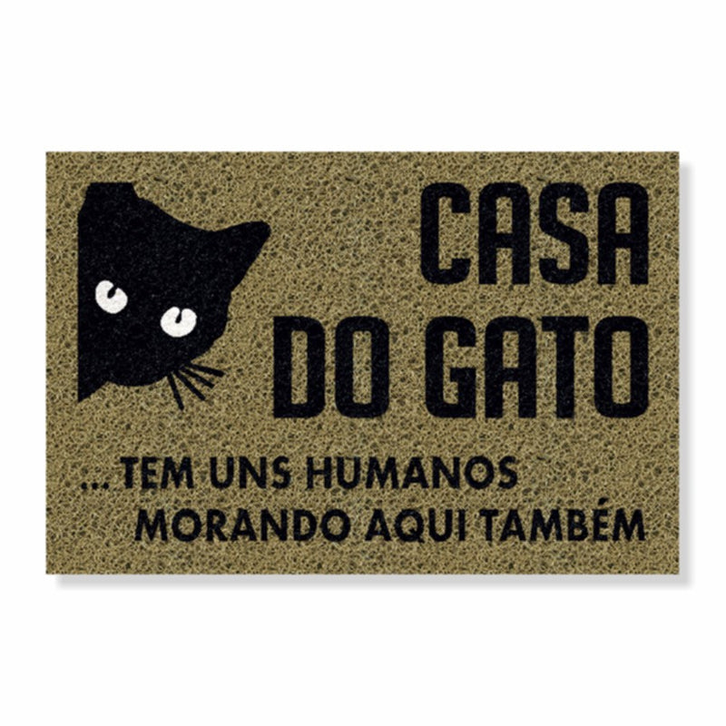 Tapete de Entrada Casa do Gato - Mimers