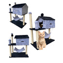 Arranhador Casa com Rede para Gatos